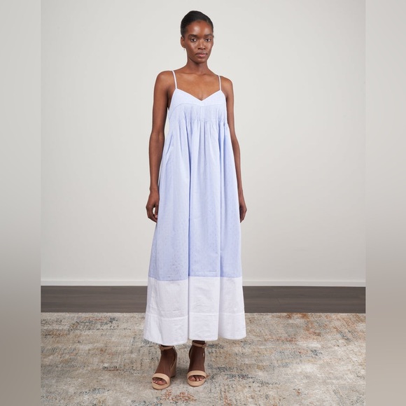 Lee Mathews Dresses & Skirts - Lee Mathews Emmie Maxi Dress in Sky Blue, Size 2/US 6, EUC